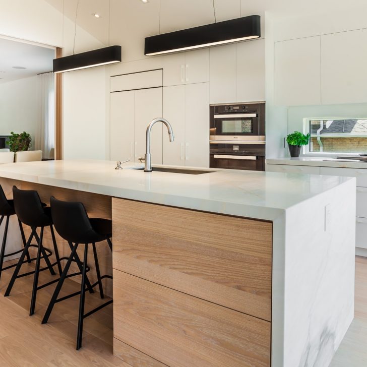 Cozinha e Living Integrados